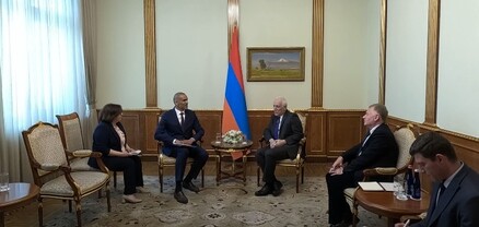 Վահագն Խաչատուրյանն ընդունել է Հայաստանում Եվրոպայի խորհրդի գրասենյակի նորանշանակ ղեկավարին