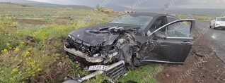 Արագածոտնում բախվել են Mercedes-ն ու Nissan-ը, որի վարորդը եղել է խմած ու չի ունեցել վարելու իրավունք. կան վիավորներ. shamshyan.com