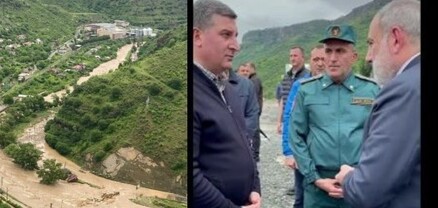 Փաշինյանն աղետի գոտում է
