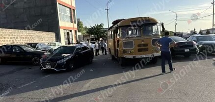 Շղթայական ավտովթար՝ Երևանում. վարորդներից մեկը լրագրող է. shamshyan.com