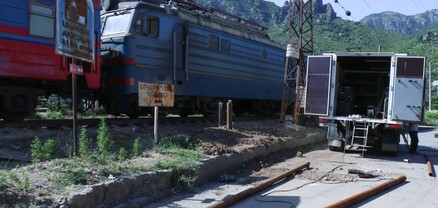 Աղետի գոտում երկաթուղու աշխատանքը վերականգնվել է
