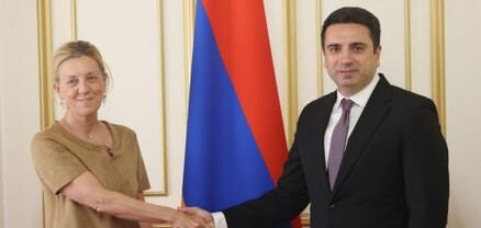 Ալեն Սիմոնյանը ընդունել է Հայաստանում ՄԱԿ-ի նորանշանակ մշտական համակարգող Ֆղանսուազ Ժակոբին