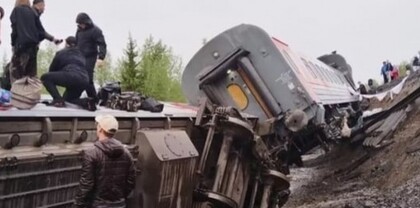 Վորկուտա-Նովոռոսիսկ գնացքի 9 վագոն ռելսերից դուրս է եկել , զոհերի մասին տեղեկությունը ճշտվում է