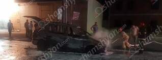 Արարատում՝ գազալցակայանի մոտ, հրդեհ է բռնկվել Opel-ում. այն վերածվել է մոխրակույտի. shamshyan.com