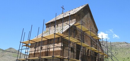 Նորոգվում է Վայոց ձորի մարզի Եղեգիսի Զորաց եկեղեցին