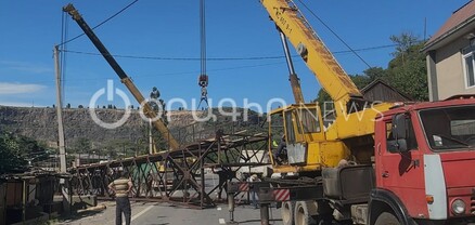 Քարկոփի կամուրջը վերականգնում են հանքարդյունաբերողները, ռուսները, աղանդավորները, ՏԿԵՆ-ից 1 հոգի