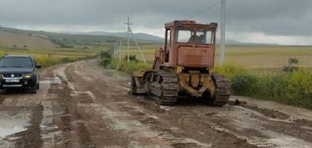 Անցանելիության ապահովման աշխատանքներ են իրականացվում դեպի Ներքին Խնձորեսկ տանող ճանապարհին