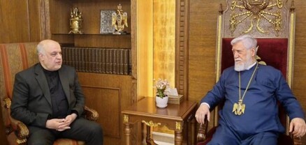 Արամ Ա կաթողիկոսը Իրանի դեսպանի հետ քննարկել է արցահայության հետ վերադարձի իրավունքը