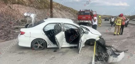 Արագածոտնում Toyota Corolla-ն բախվել է բետոնե արգելապատնեշներին. 3 վիրավորները պայմանագրային զինծառայողներ են. shamshyan.com