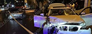 Խոշոր ավտովթար՝ Երևանում․ բախվել են BMW-ն ու Toyota-ն․ կան վիրավորներ․ shamshyan.com