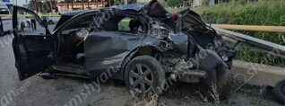 Արարատի մարզում անհայտ մակնիշի ավտոմեքենան բախվել է Nissan-ին և դիմել փախուստի. Nissan-ն էլ բախվել է բեռնատար «Գազել»-ին. կա վիրավոր. shamshyan.com