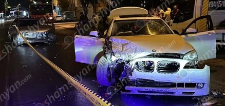 Խոշոր ավտովթար՝ Երևանում․ բախվել են BMW-ն ու Toyota-ն․ կան վիրավորներ․ shamshyan.com