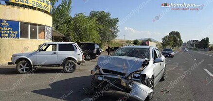 Հրազդանի նախկին «Գայի պոստ»-ի մոտ բախվել են «ՎԱԶ 2121»-ն ու «Opel Astra»-ն. կա վիրավոր. shamshyan.com
