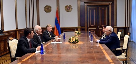 Վահագն Խաչատուրյանն ընդունել է դաշնակահար, երաժշտագետ, հասարակական գործիչ Րաֆֆի Խարաջանյանին
