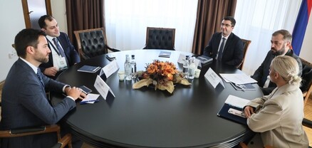 Գևորգ Պապոյանն ընդունել է Համաշխարհային տնտեսական ֆորումի Եվրոպայի և Եվրասիայի բաժնի ղեկավարին