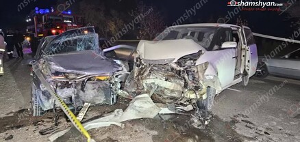 Արարատի մարզում բախվել են «Chery Fora»-ն, «Hyundai»-ն ու «Opel»-ը. կա 4 վիրավոր. shamshyan.com