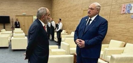Փաշինյանը Կազանում կարճ զրույց է ունեցել Լուկաշենկոյի հետ