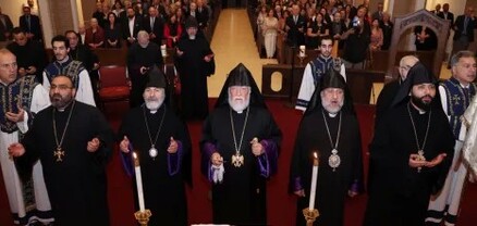 Դետրոյթի հայ համայնքը դիմավորել է Արամ Ա Վեհափառ Հայրապետին