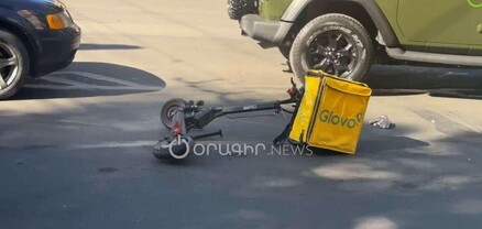 Մաշտոցի պողոտայում ինքնագլորը վրաերթի է ենթարկվել