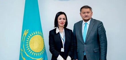 Ժաննա Անդրեասյանը «Ակադեմիական քաղաքը» ներկայացրել է Ղազախստանում