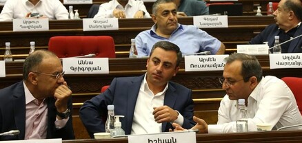 «Հայաստան» խմբակցությունը չի մասնակցելու ԱԺ-ում Կանոնակարգի քննարկմանը և քվեարկությանը