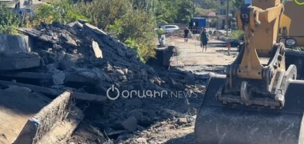 Քանդվելուց 6 ամիս անց Գեղանիստի կամուրջը վերանորոգվում է. աշխատում են արաբները