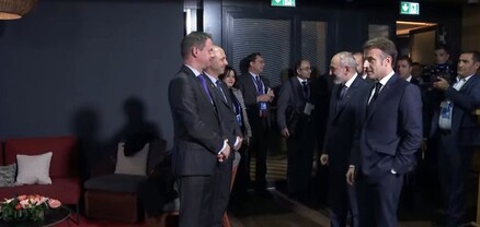 Նիկոլ Փաշինյանը հանդիպել է Ֆրանսիայի նախագահի հետ