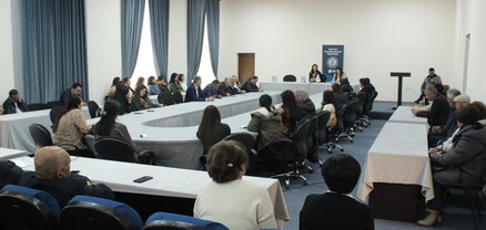 Անահիտ Մանասյանը Մարտունու համայնքապետարանում հանդիպել է համայնքի բնակիչների հետ