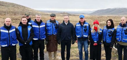 Ադրբեջանում ոչ բարեկամական են բնորոշել Դուդայի այցը սահմանային շրջան