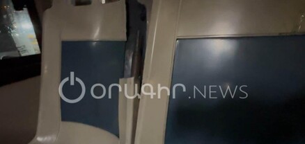 Երթևեկության ժամանակ հերթական նստարանը կոտրվեց. միջադեպ՝ մանուշակագույն ավտոբուսում