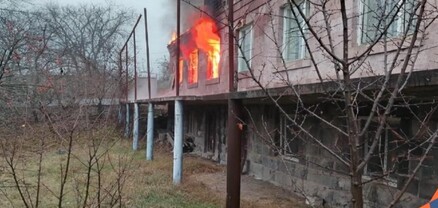 Կոթի գյուղում տուն է այրվել