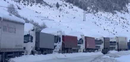 700 հայկական բեռնատար է կուտակվել Վերին Լարսի անցակետի մոտ