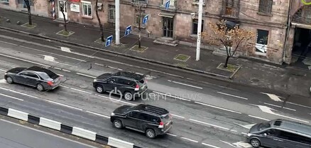 Դեսպաններ և ԵՄ առաքելության դիտորդներ. Արշակունյաց պողոտան մի պահ փակվեց