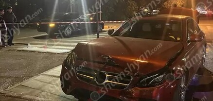 Երևանում բախվել է 2 Mercedes. կա վիրավոր. shamshyan.com