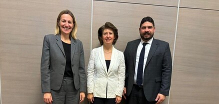 Հասմիկ Տոլմաջյանը հրաժեշտի հանդիպում է ունեցել Ֆրանսիայի կառավարության անդամների հետ