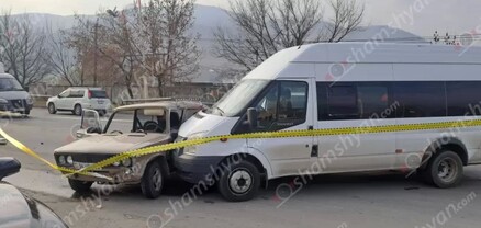 Վանաձորում բախվել են «ՎԱԶ 2106»-ն ու Ford Transit-ը․ կա վիրավոր․ shamshyan.com