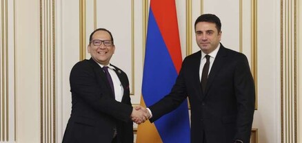 Ալեն Սիմոնյանը հանդիպել է Կոլումբիայի դեսպանին