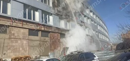 Խոշոր հրդեհ՝ Երևանում հայտնի «Skoda» սերվիզում և «Expocore» հյուրանոցում․ shamshyan.com