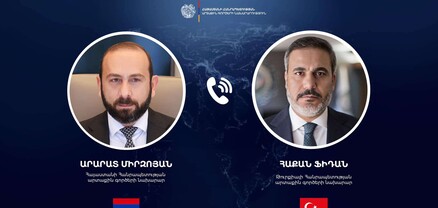 Հայաստանի և Թուրքիայի ԱԳ նախարարները հեռախոսազրույց են ունեցել