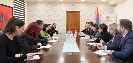 Հունաստանի մշակույթի նախարարը Հայաստանում է. քննարկվել են համագործակցության ուղիները