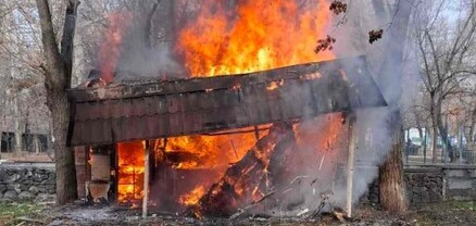 Երևանում չշահագործվող սրճարան է այրվել