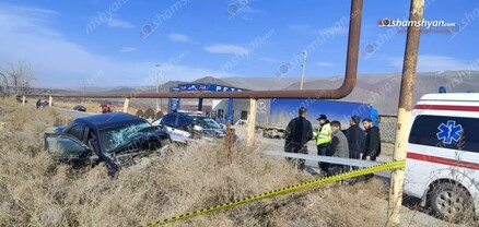 Երասխում բախվել են «Scania» բեռնատարն ու «Mercedes»-ը․ shamshyan.com