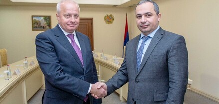 ՀՀ քննչական կոմիտեի նախագահն ընդունել է ՀՀ-ում ՌԴ դեսպանին