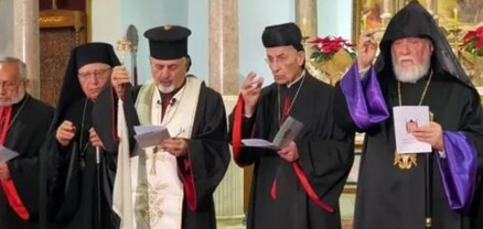 Արամ Ա Կաթողիկոսը մասնակցել է քրիստոնեական միության աղոթքին