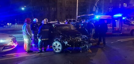 Երևանում բախվել են «Յաշիկ»-ը,  Toyota-ն, Hyundai-ն և Nissan-ը. կան վիրավորներ
