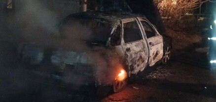 Շնող գյուղում մեքենա է այրվել