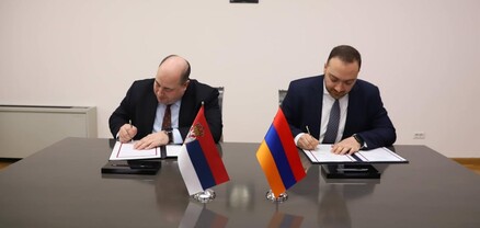 Հանդիպել են Հայաստանի և Սերբիայի ԱԳՆ գլխավոր քարտուղարները