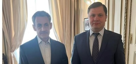 Ֆրանսիայում ՀՀ դեսպանը հանդիպում է ունեցել Նիկոլա Սարկոզիի հետ