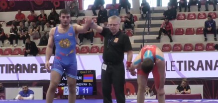 Սերգեյ Սարգսյանը 11։3 հաշվով հաղթել է Ադրբեջանի ներկայացուցչին և դուրս եկել 1/8 եզրափակիչ