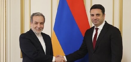 Ալեն Սիմոնյանը հանդիպել է Իրանի ԱԳ նախարարի հետ